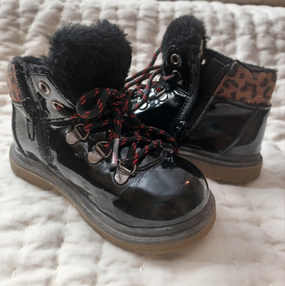 Patent leather Sprox brand boots